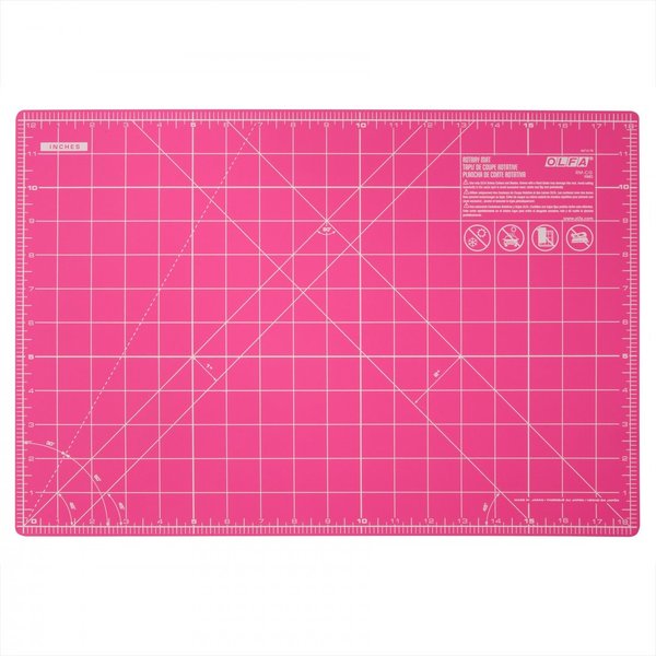 Schneidematte, OLFA, Cutting Mat, 30x45cm, pink