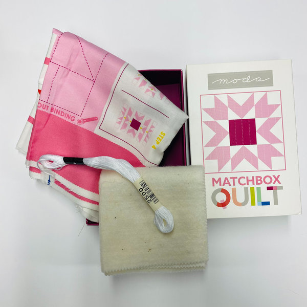 Materialpackung, DIY,  Mini Quilt , Matchbox Quilt "Nr. 9"